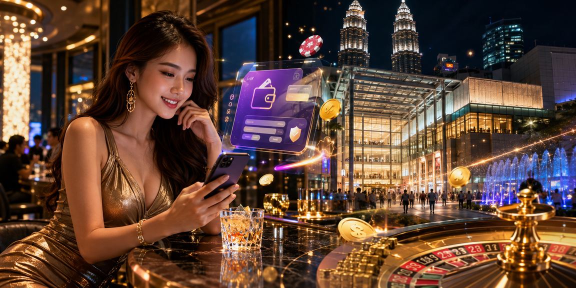 Pengguna Malaysia menyediakan telefon Android untuk memasang aplikasi mk7 di Kuala Lumpur